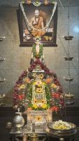 Pujana at HH Shrimat Pandurangashram Swamiji Sannidhi on Samaradhana Divasa (16 June 2026)